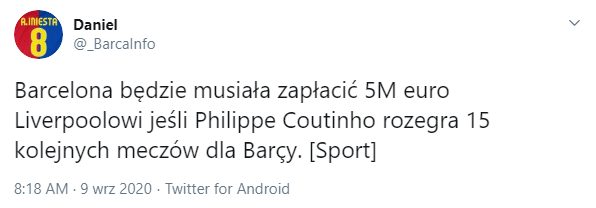 Barca ZAPŁACI Liverpoolowi KOLEJNE 5 mln euro w ramach transferu Coutinho!?